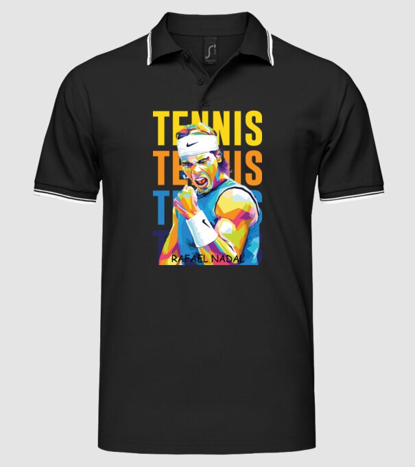 Nadal model negru pe tricou