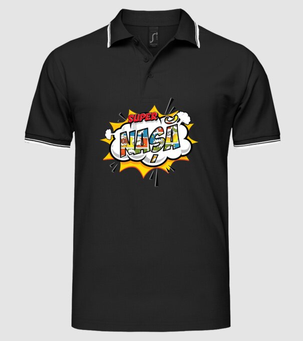 Nașă model negru pe tricou