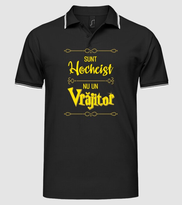 sunt hocheist, nu un vrăjitor model negru pe tricou