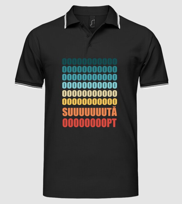 Oooooo suuută oooopt  model negru pe tricou