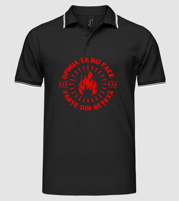 Opinia ta nu face parte din rețetă model negru pe tricou