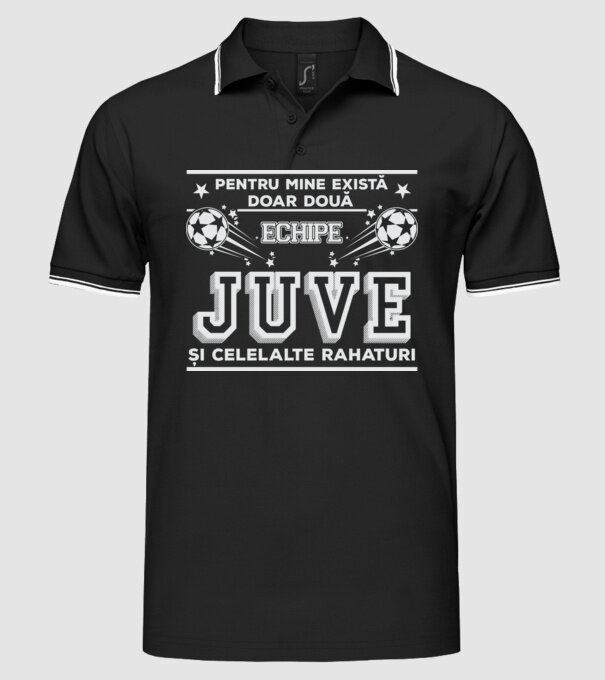 Pentru mine există doar două echipe, Juventus și celelalte rahaturi model negru pe tricou