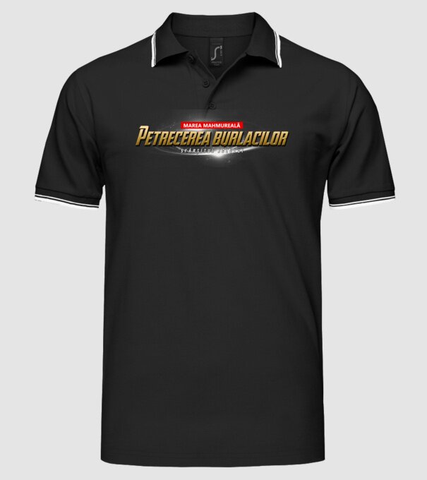 Petrecere de burlac Sfârșitul jocului model negru pe tricou