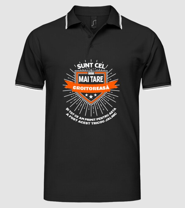 Sunt cea mai tare croitoreasă și tot ce am primit pentru asta a fost acest tricou jalnic model negru pe tricou
