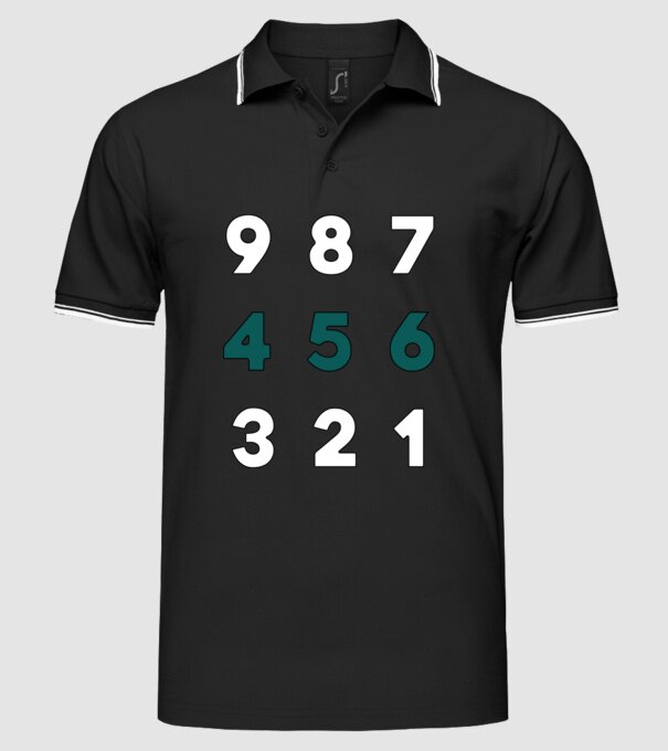 suqid game players model negru pe tricou