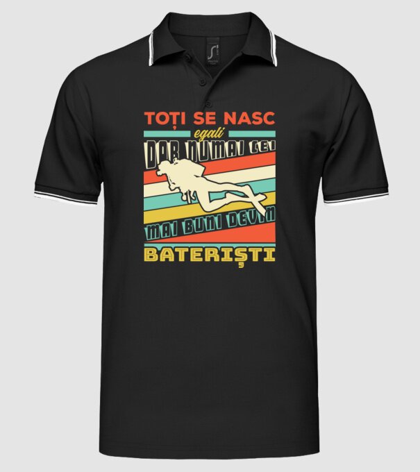 toți se nasc egali, dar numai cei mai buni devin scafandri model negru pe tricou