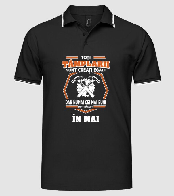toți tâmplarii sunt creați egali, dar numai cei mai buni sunt născuți în mai model negru pe tricou