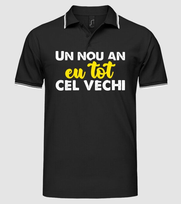 Un nou an, eu tot cel vechi model negru pe tricou