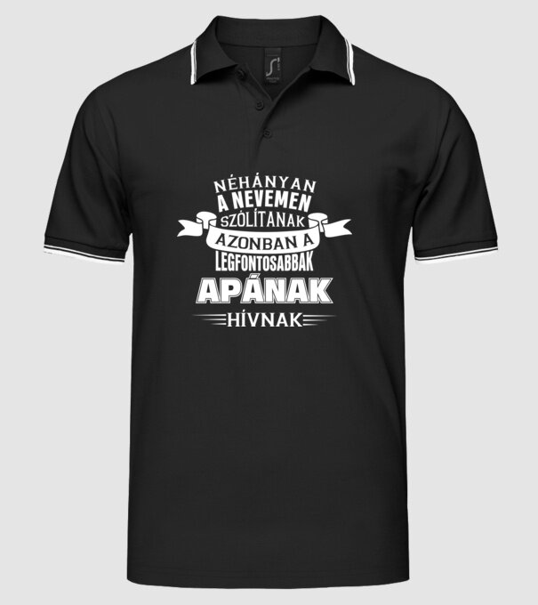 Unii îmi spun pe nume, dar cei mai importanți îmi spun tată model negru pe tricou