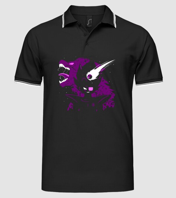 vegeta monkey dragonball model negru pe tricou