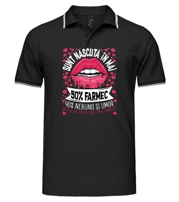  model  pe tricou