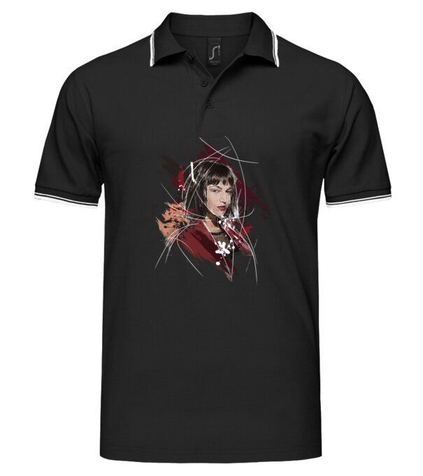  model  pe tricou