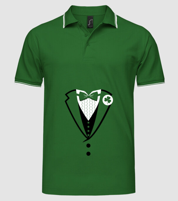 Lep Suit model verde pe tricou