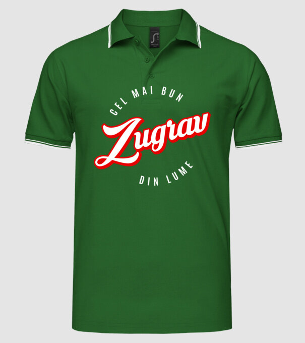 Cel mai bun ZUGRAV din lume model verde pe tricou
