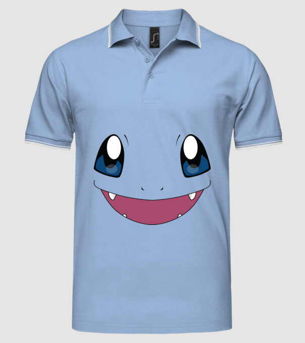 Charmander model albastru deschis pe tricou