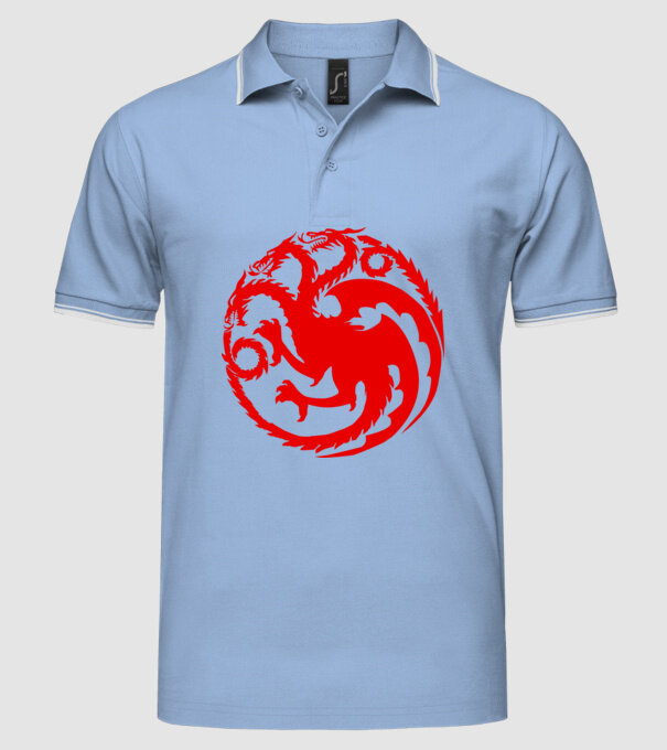 Targaryen model albastru deschis pe tricou