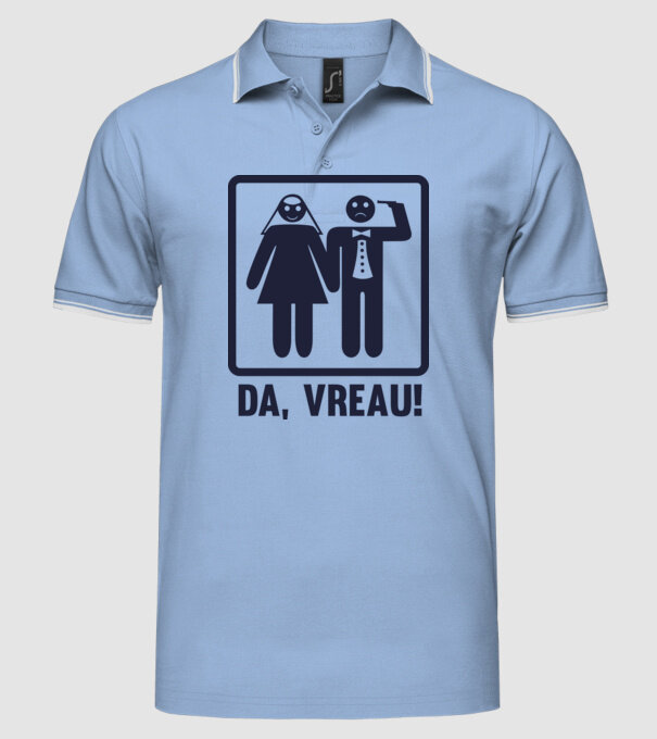 da, vreau model albastru deschis pe tricou