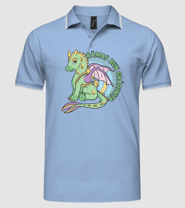 Rămas bun grădiniță model albastru deschis pe tricou
