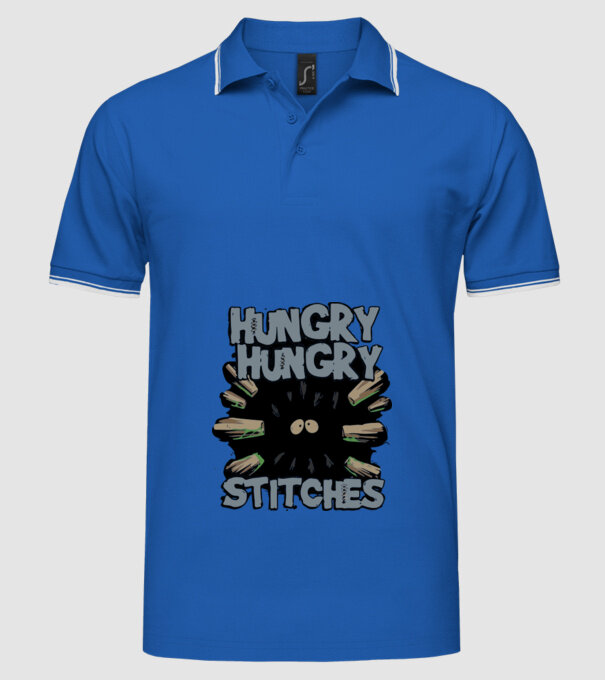 Heroes of the Storm - Stitches model albastru regal pe tricou