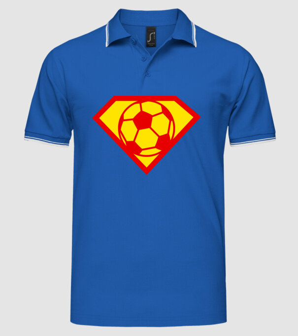 Supersportiv FOTBALIST model albastru regal pe tricou