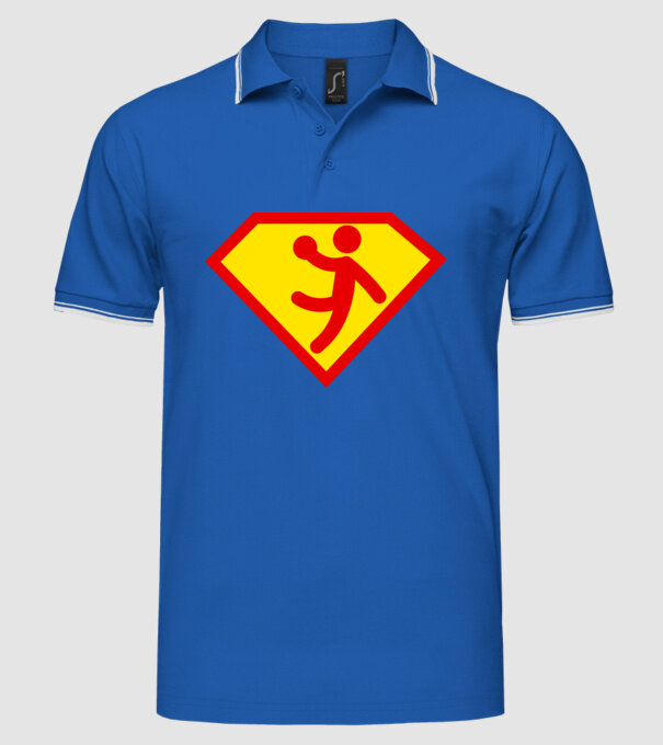 Supersportiv VOLEIBALIST model albastru regal pe tricou
