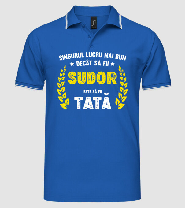 Singurul lucru mai bun decât să fii sudor este să fii tată model albastru regal pe tricou