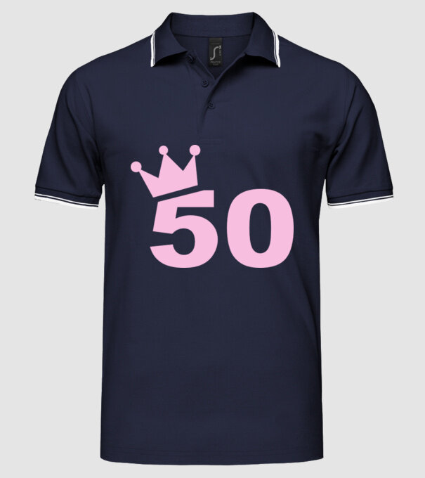 Dog Year - 50 model albastru închis pe tricou