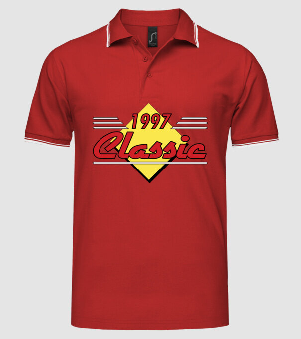 Classic - 1997 model roșu pe tricou