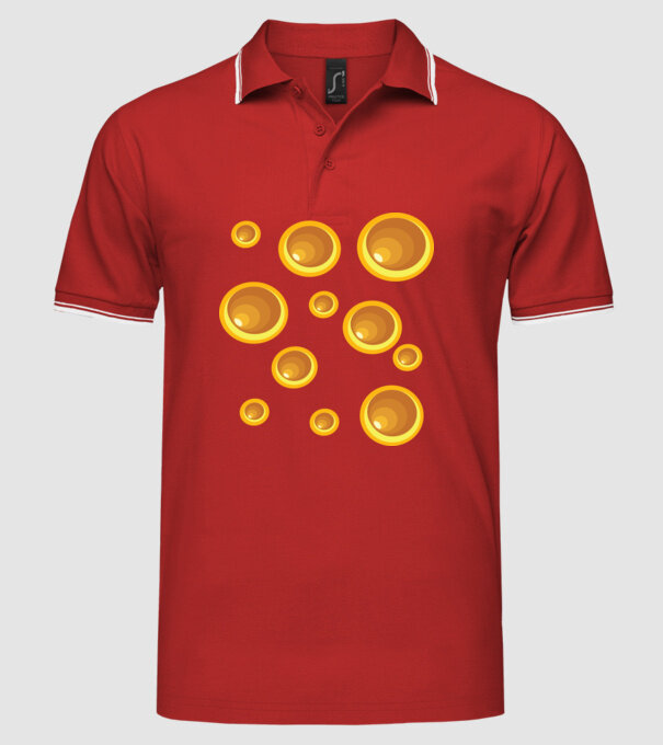 Cașcaval carnaval model roșu pe tricou