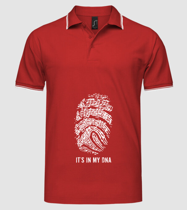 Its in my DNA model roșu pe tricou