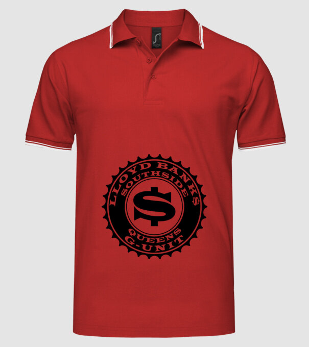 lloyd banks south side model roșu pe tricou