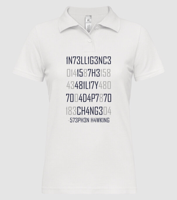 5Z3PH3N H4WK1NG model alb pe tricou