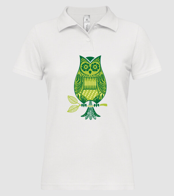 BUFNIȚĂ model alb pe tricou