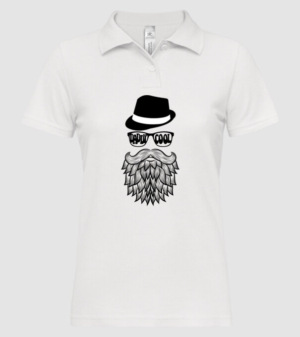 Daddy Cool model alb pe tricou