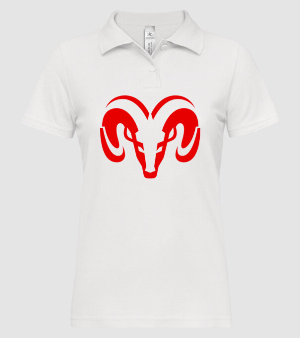 Dodge 1 model alb pe tricou