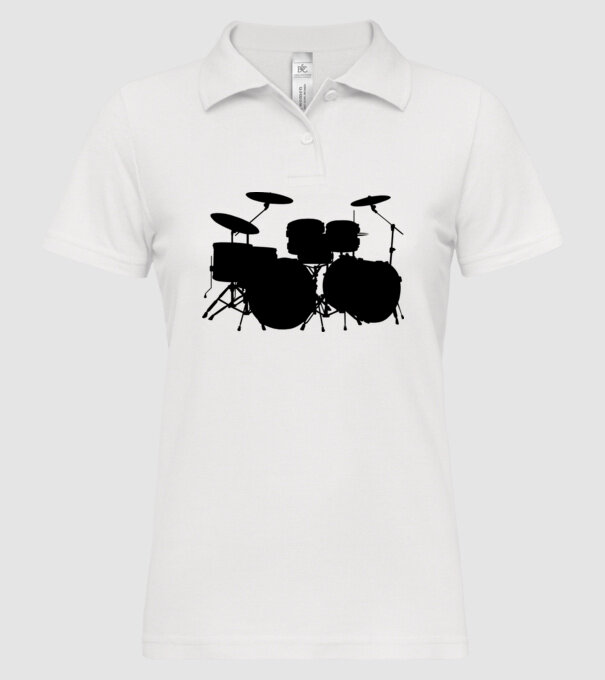 drum model alb pe tricou