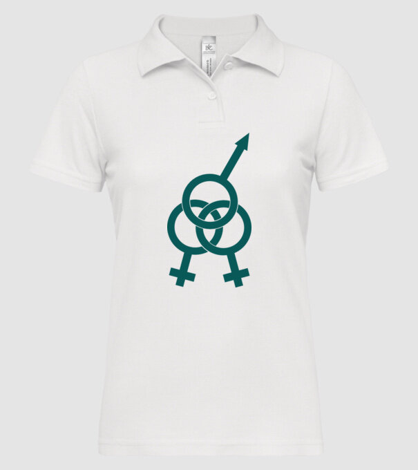 plăcere dublă model alb pe tricou
