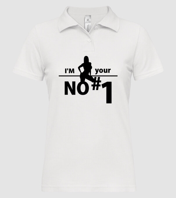 Prima model alb pe tricou