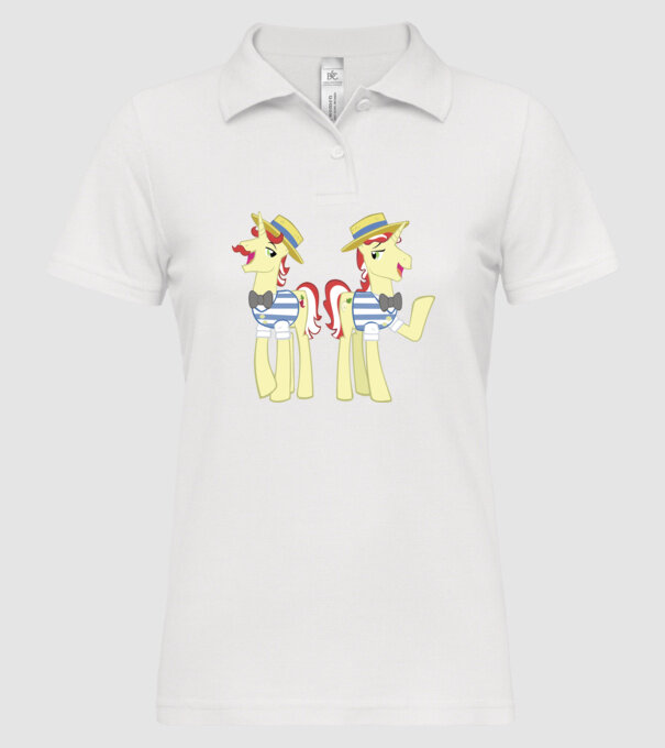 Flim Flam Brothers model alb pe tricou