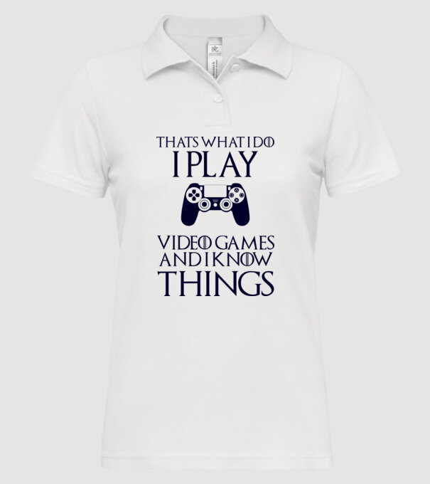 Gaming of Thrones model alb pe tricou