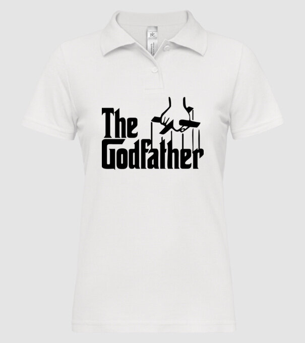 Godfather model alb pe tricou