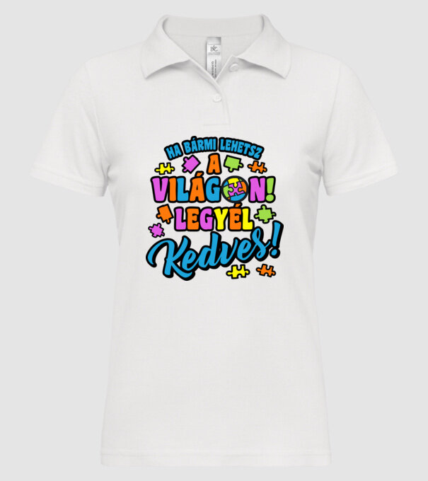 Dacă poți fi orice, fii amabil model alb pe tricou