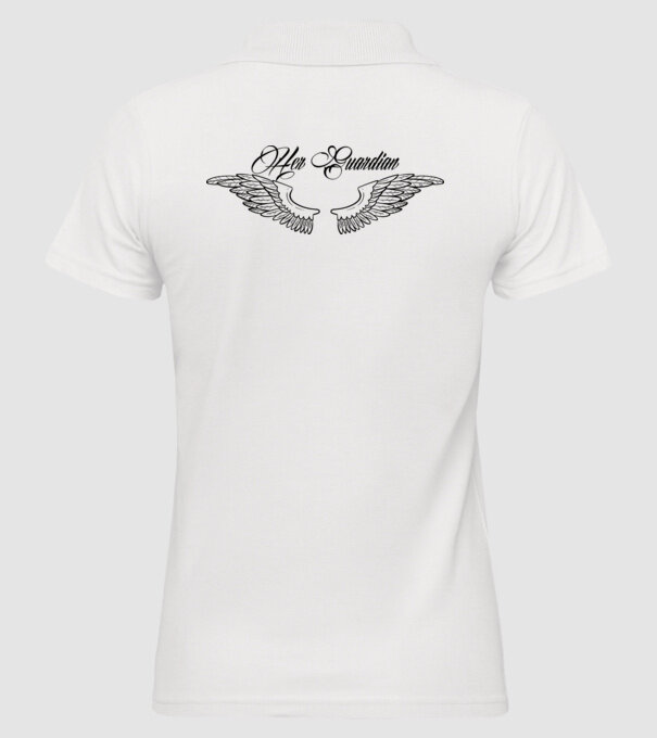 Her Guardian 2 model alb pe tricou