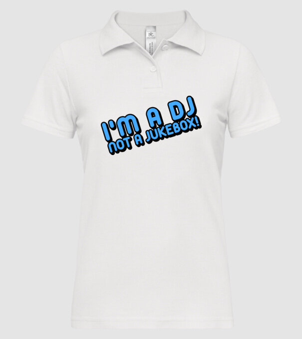 'I''m a dj, not a jukebox!' model alb pe tricou