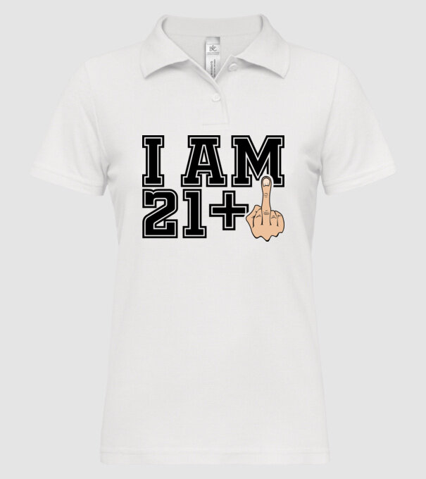 Funny Birthday I am 22 model alb pe tricou