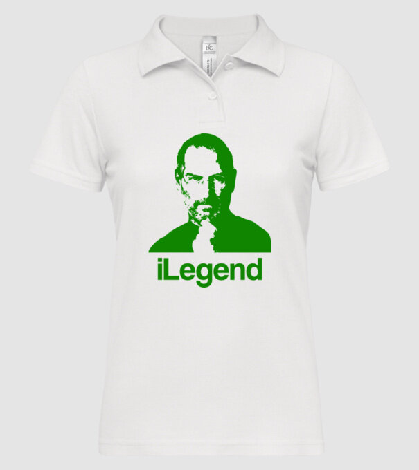 iLegend Steve Jobs model alb pe tricou