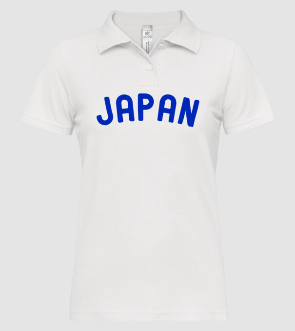 Japan model alb pe tricou