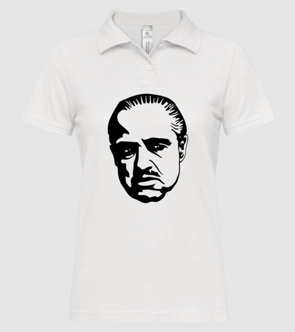 Godfather model alb pe tricou