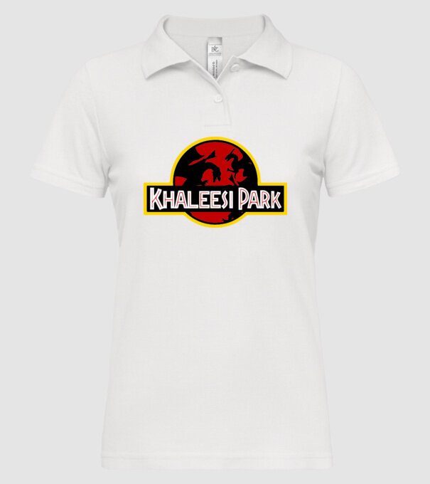 Khaleesi Park model alb pe tricou