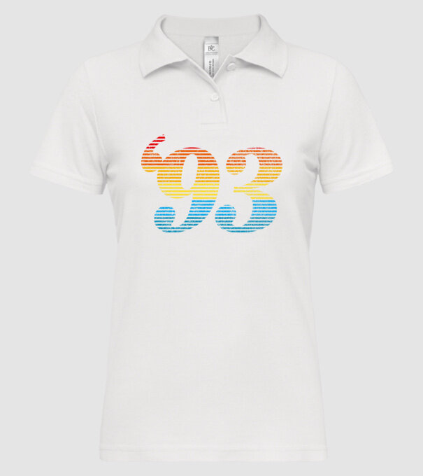 Retro Birthday 1993 model alb pe tricou